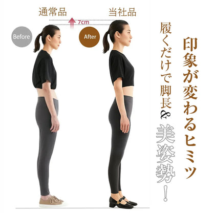 Mary Jane Pumps with 7cm Heels, Straps, and Chunky Heels, Easy to Wear for Commuting 