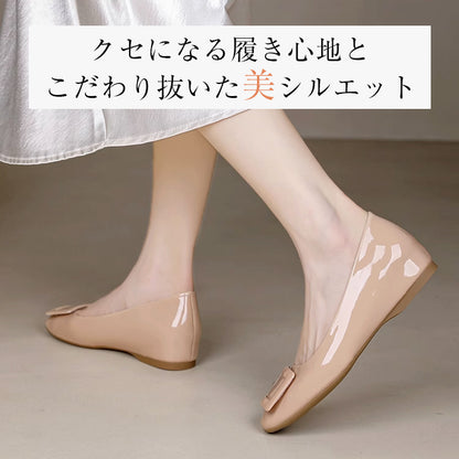 [Highly reviewed] Buckle pumps, patent leather pumps, heels, comfortable to wear 