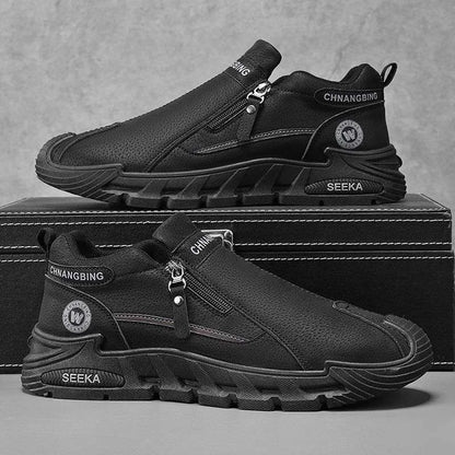 【百年の老舗、ここだけ】今年の最新モデル メンズ防水カジュアルシューズ