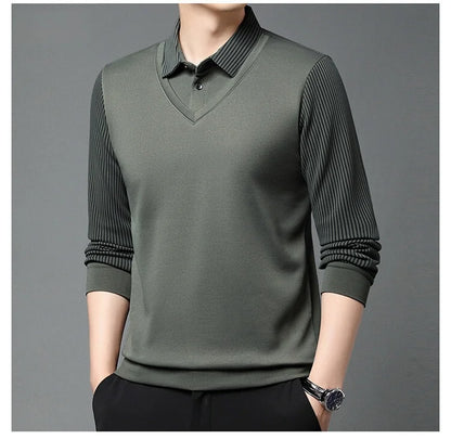 メンズ長袖シャツ