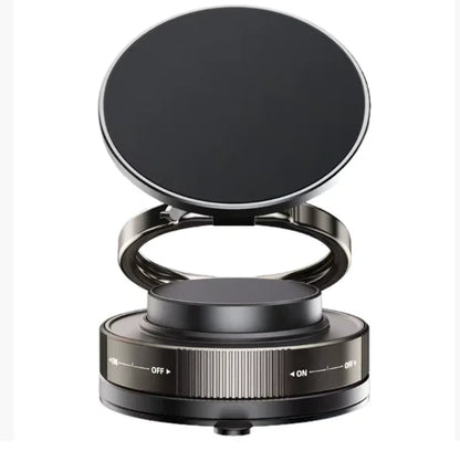 2025新作【三軸折りたたみ・任意回転】真空吸盤吸着磁気スマホホルダー