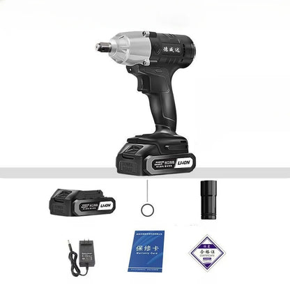 大トルク対応 リチウムバッテリー電動レンチ | 高速締め付け 工事・DIY・自動車整備用