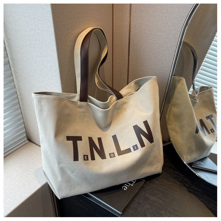 【2026年新作】レディース ビンテージ 大容量 トートバッグ | 韓国風 通勤 ハンドバッグ ショルダーバッグ ナイロン製 バックル留め