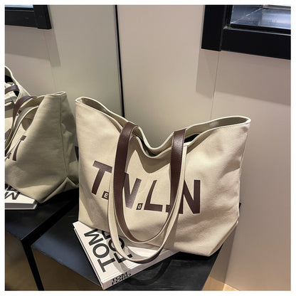 【2026年新作】レディース ビンテージ 大容量 トートバッグ | 韓国風 通勤 ハンドバッグ ショルダーバッグ ナイロン製 バックル留め