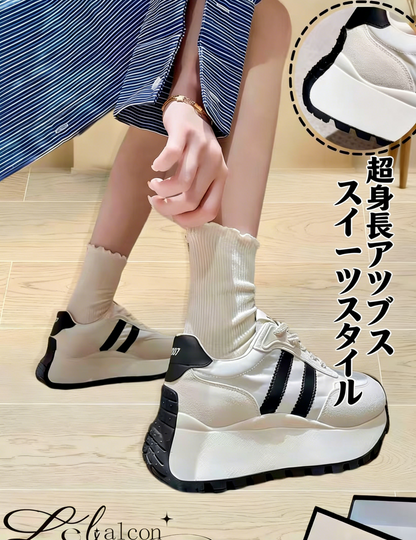 身長アップ厚底スニーカー