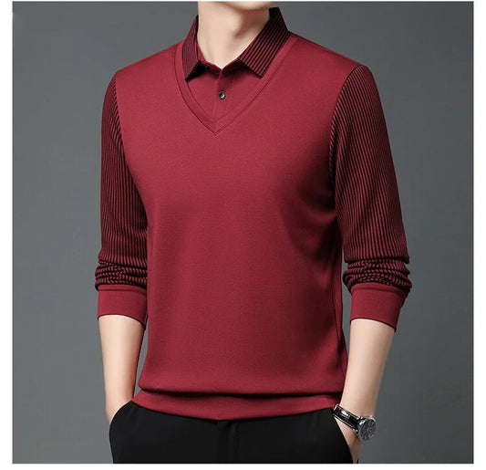 メンズ長袖シャツ