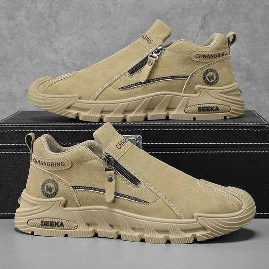 【百年の老舗、ここだけ】今年の最新モデル メンズ防水カジュアルシューズ