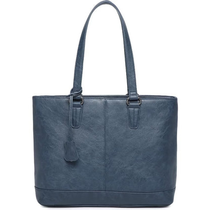 【Gusio Italy 19-8091 メンズ トートバッグ】大容量、軽量、PC A4 14インチ対応、ビジネスカジュアル ワーク/スクール/ビジネスに最適