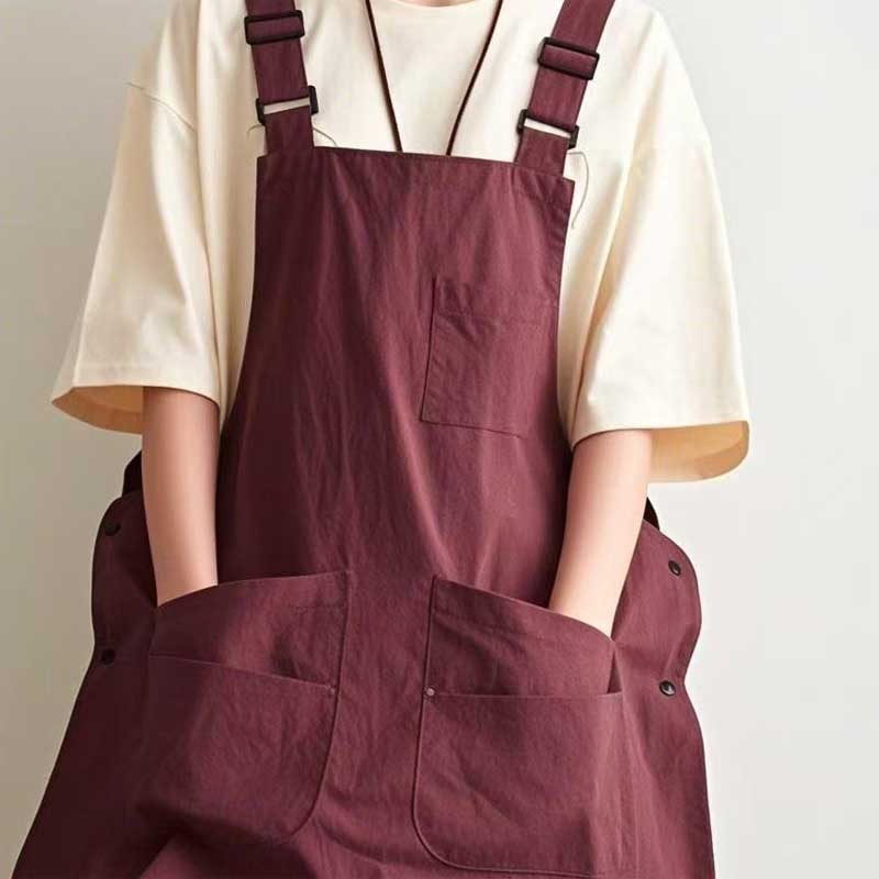 【２枚購入10％OFF】エプロン人気NO.1 男女兼用　カフェ　エプロン　前掛け　おしゃれ　人気　エプロン　前後２way　便利