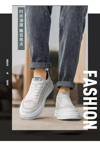 キャンバス メンズシューズ 秋用 通気性 防臭 ブラッククロスシューズ 人気迷彩スニーカー 滑り止め 身長アップ カジュアルスポーツ トレンドシューズ