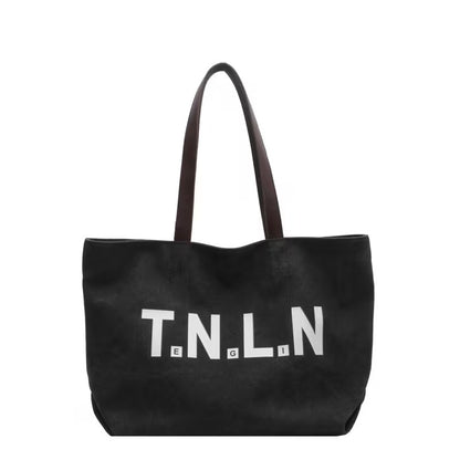 【2026年新作】レディース ビンテージ 大容量 トートバッグ | 韓国風 通勤 ハンドバッグ ショルダーバッグ ナイロン製 バックル留め