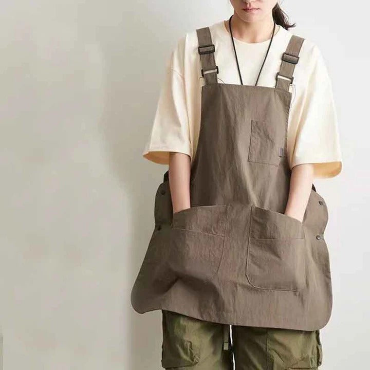 【２枚購入10％OFF】エプロン人気NO.1 男女兼用　カフェ　エプロン　前掛け　おしゃれ　人気　エプロン　前後２way　便利