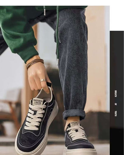 キャンバス メンズシューズ 秋用 通気性 防臭 ブラッククロスシューズ 人気迷彩スニーカー 滑り止め 身長アップ カジュアルスポーツ トレンドシューズ