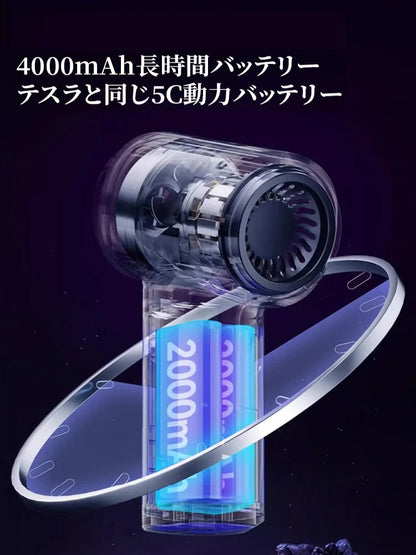 4イン1コードレス車載掃除機