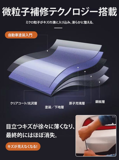 【レーシングチーム専用】車用キズ修復スプレー3秒で車の擦り傷を修復し